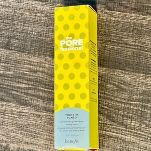Benefit POREfessional Tight ‘N Toned - Pore Refining AHA + PHA Toning Mousse